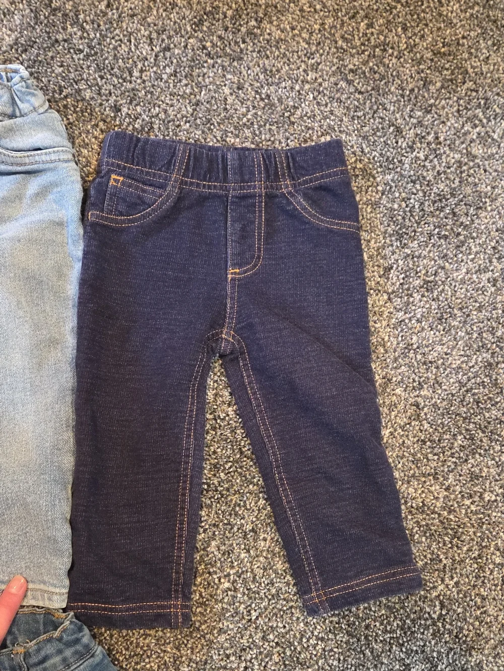 5 Assorted Pairs Of 12 Months Baby Boy Jeans